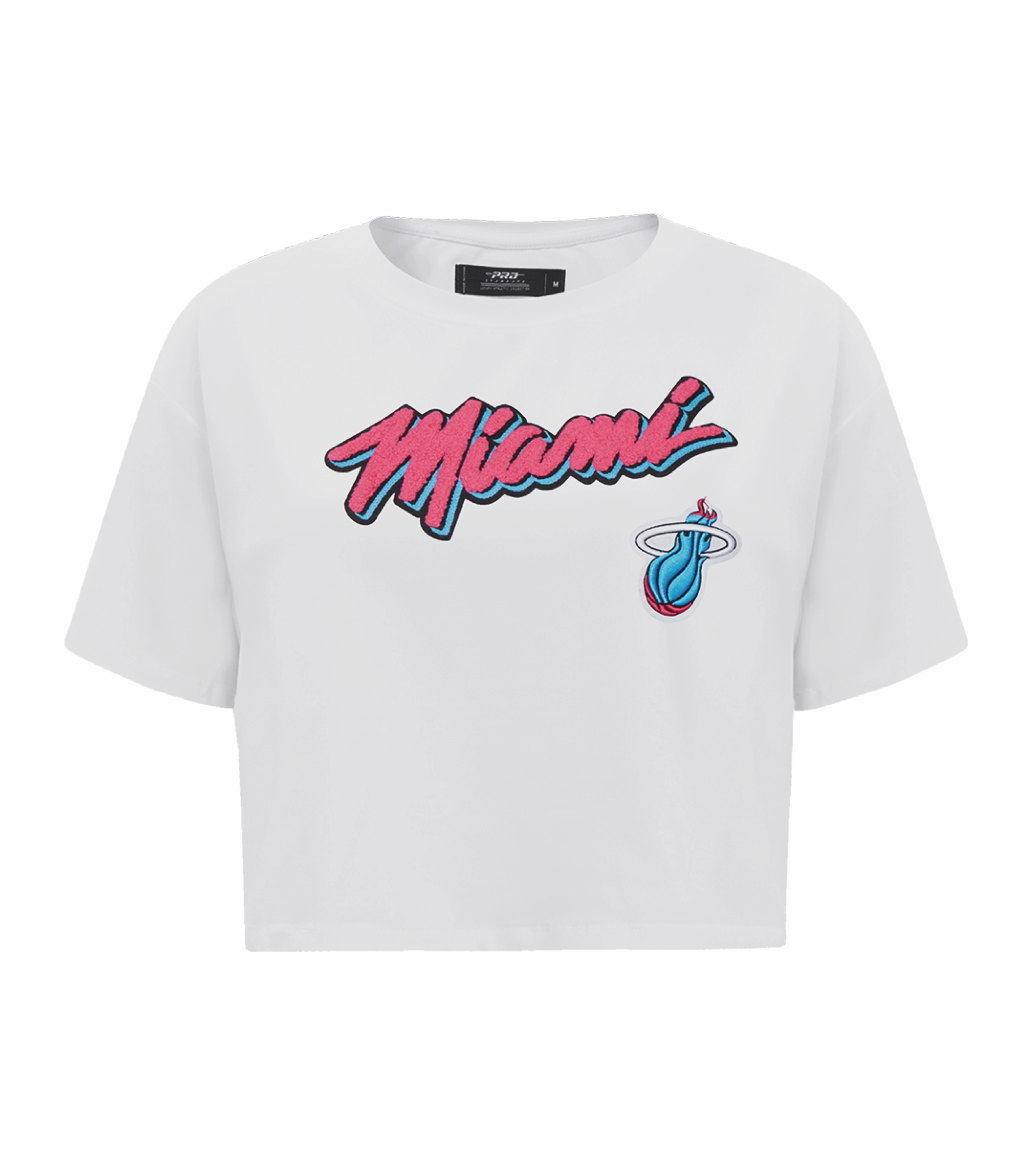 Pro Standard Miami HEAT Original Vice Women's Boxy Crop Tee