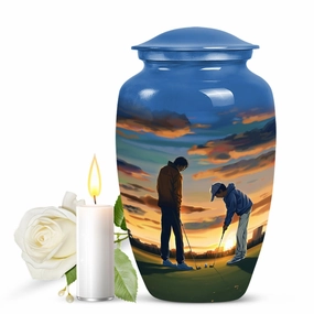 Reign: Golf Urn - Vessel for Cherishing Adult Female Ashes