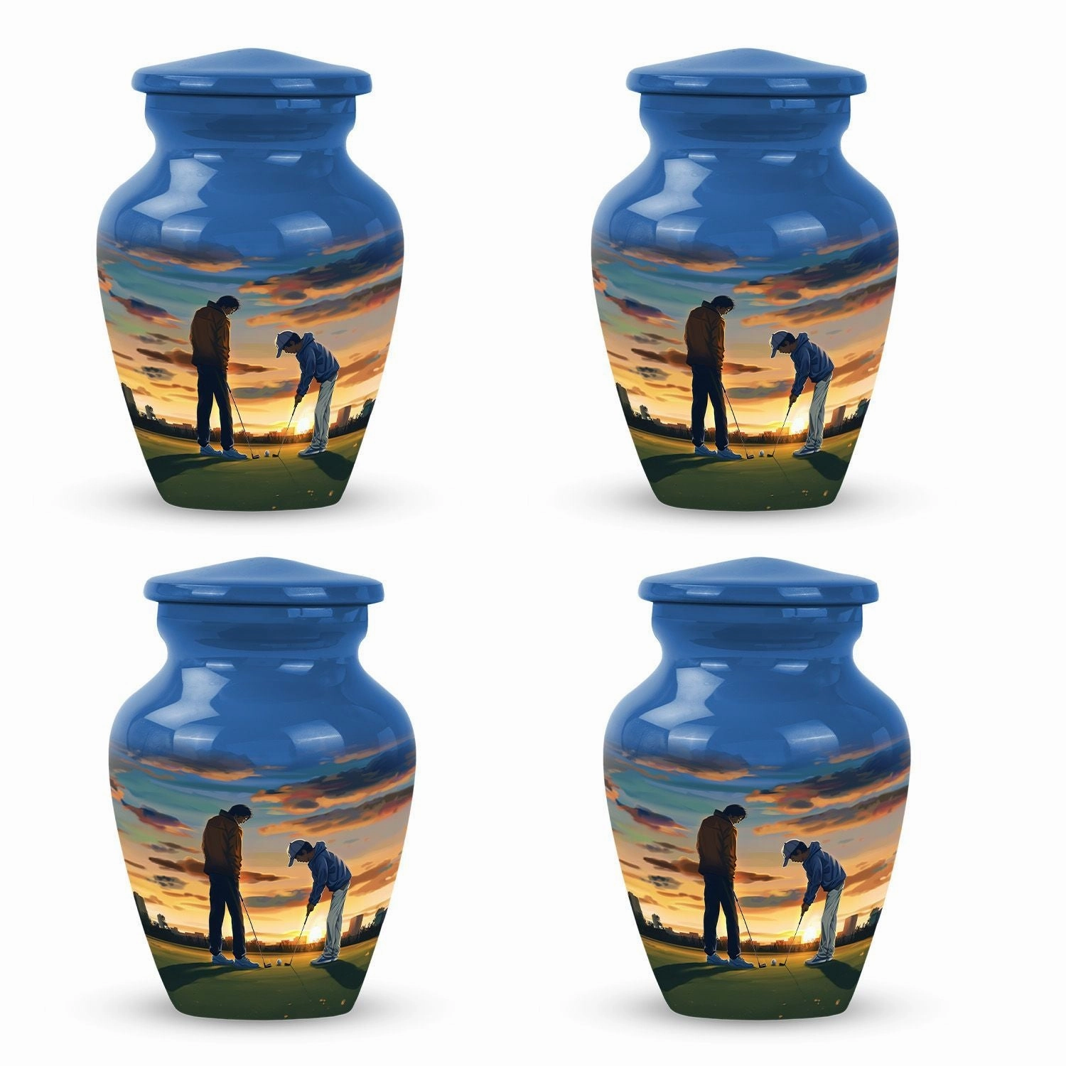 Reign: Golf Urn - Vessel for Cherishing Adult Female Ashes