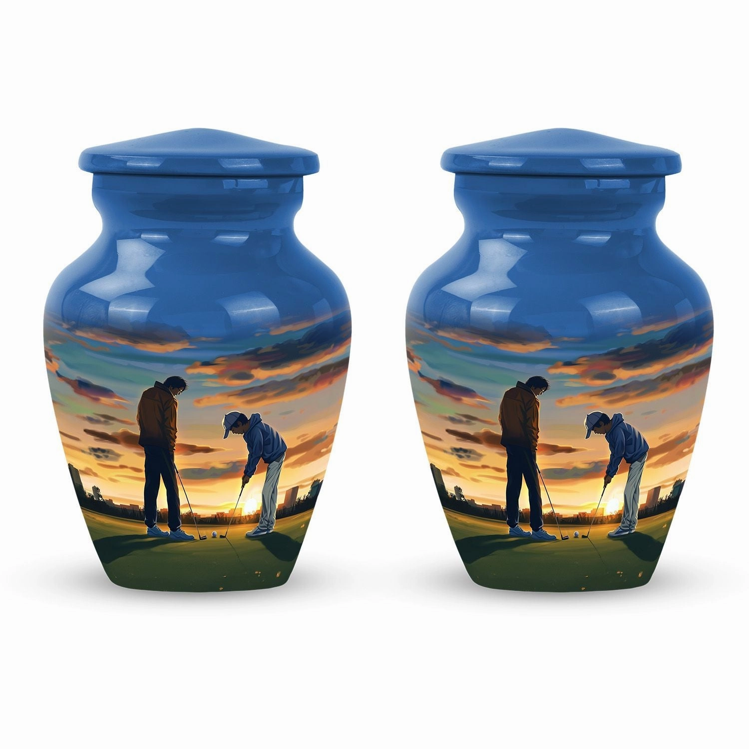 Reign: Golf Urn - Vessel for Cherishing Adult Female Ashes