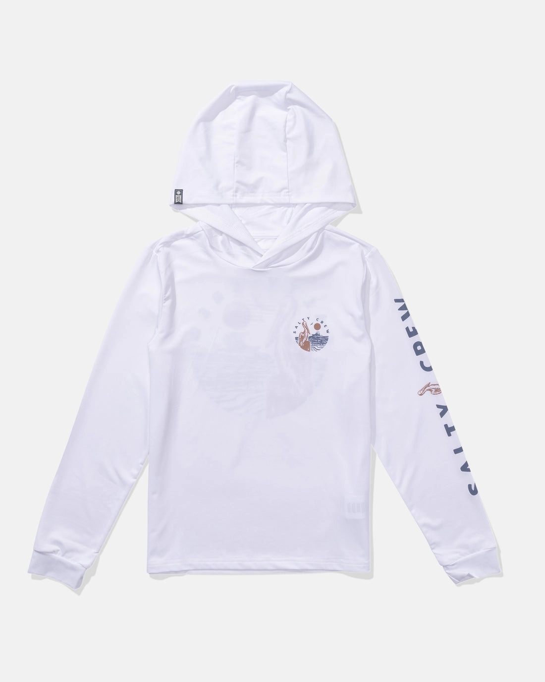 Salty Crew Boys' Stakeout Hooded Sunshirt