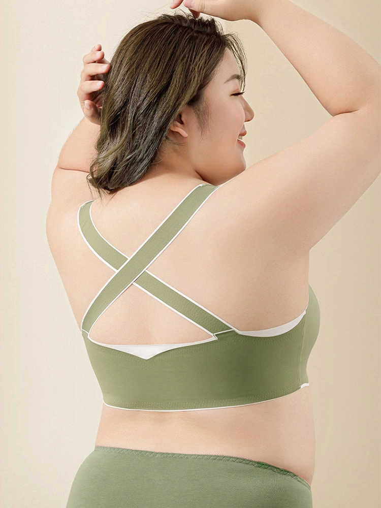 Seamless Wire-Free Minimizer Sports Bras
