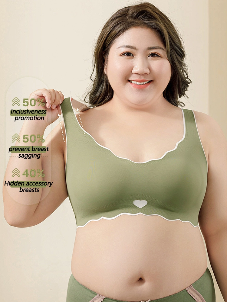 Seamless Wire-Free Minimizer Sports Bras