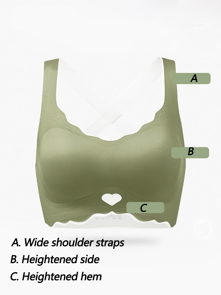 Seamless Wire-Free Minimizer Sports Bras