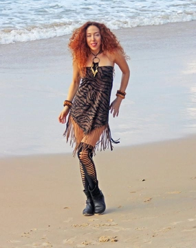 Wholesale - Over The Knee Leg Warmers In Black