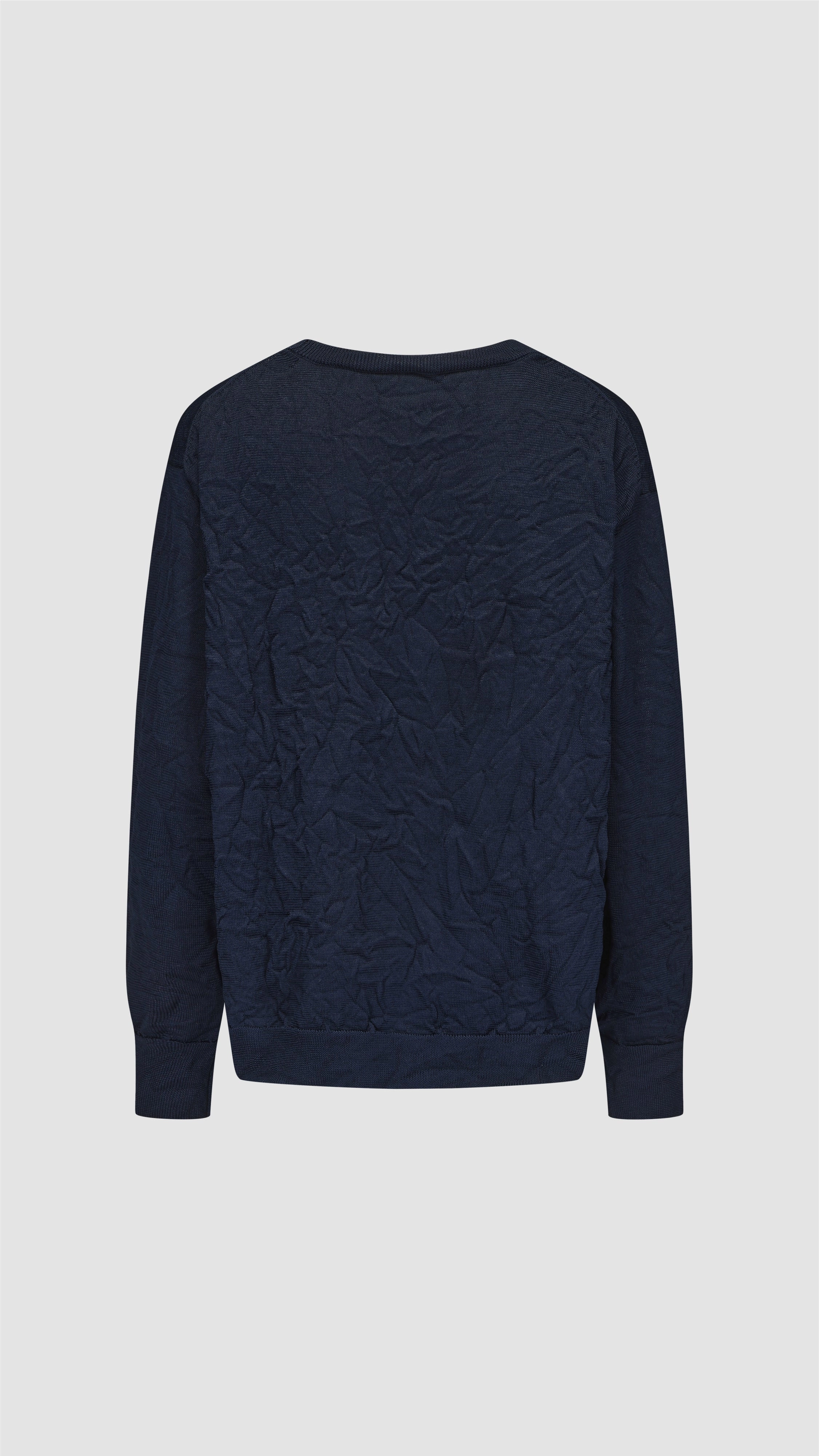 Wrinkle Polyester Dry Knit Pullover