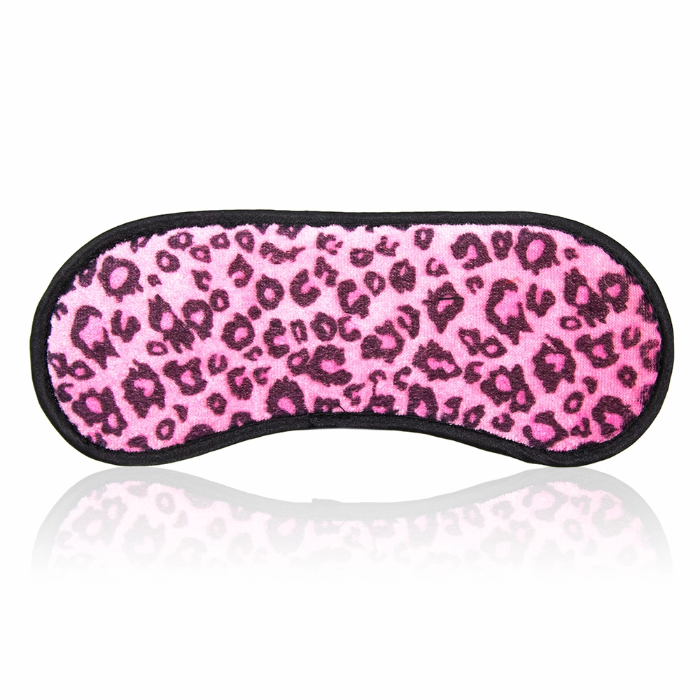 Yiwu Leopard Print Satin Blindfold Eye Mask